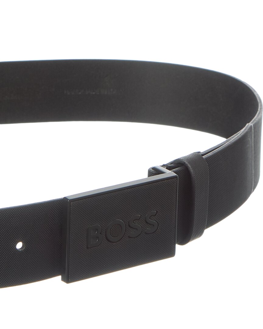 icon leather belt