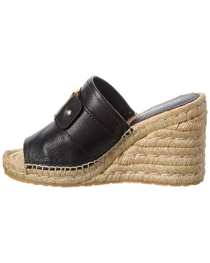 ferragamo kamora leather wedge sandal