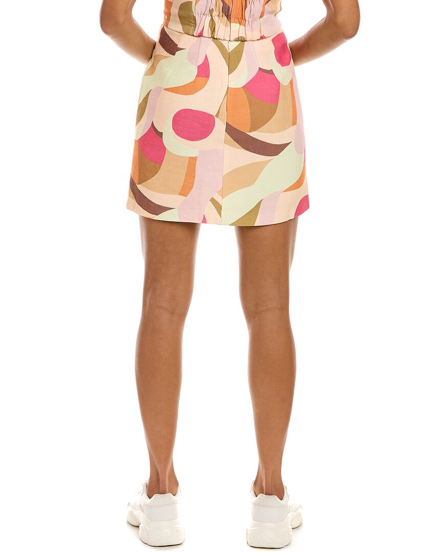 collective fading mini skirt
