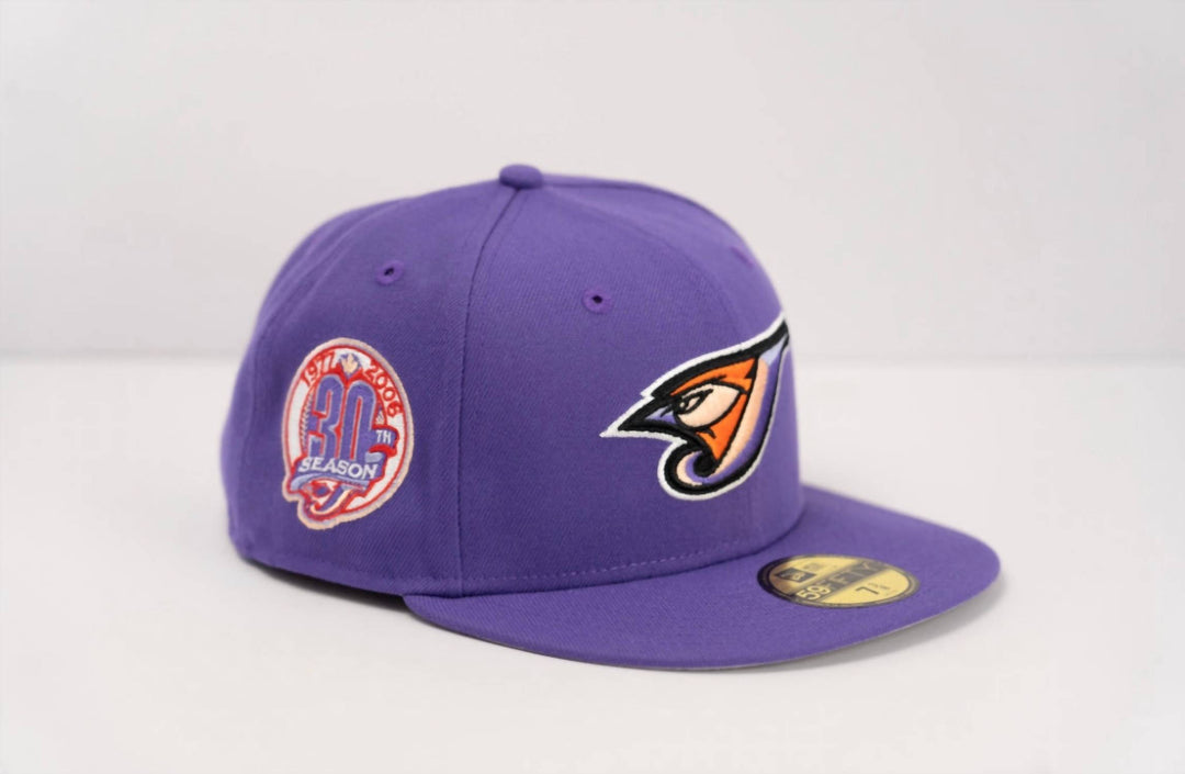 men's 59fifty toronto blue jays fitted hat in varsity purple