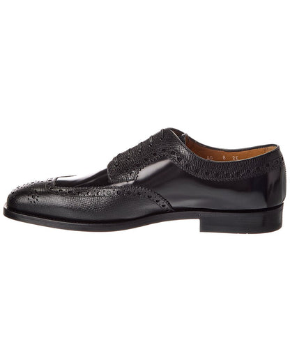 ferragamo frisco leather oxford