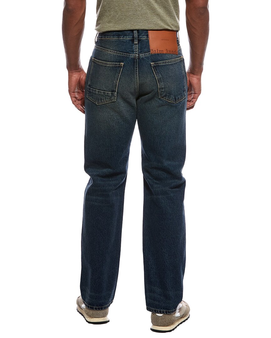 straight medium wash jean