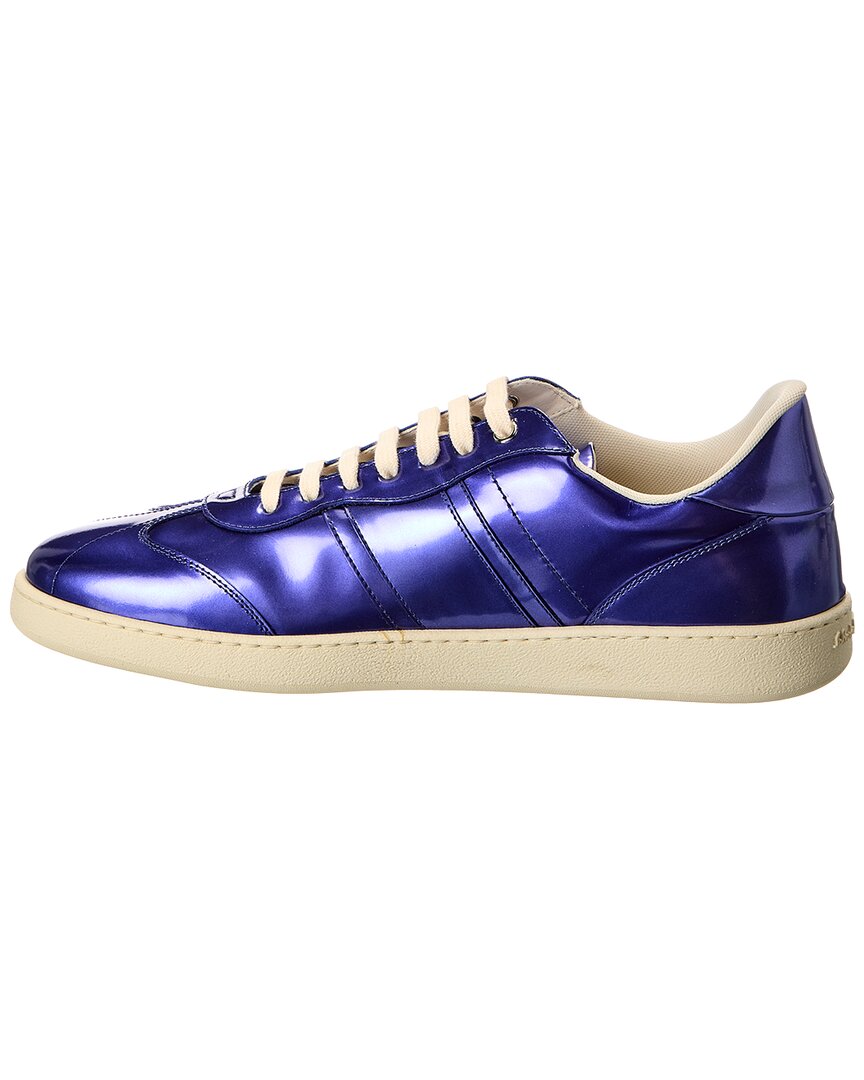 ferragamo achille 1 leather sneaker