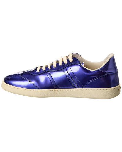 ferragamo achille 1 leather sneaker