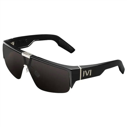 One Size - polished black/ grey lens