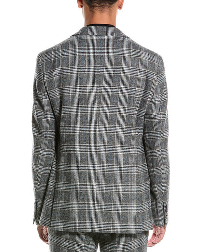 dover slim fit wool-blend jacket