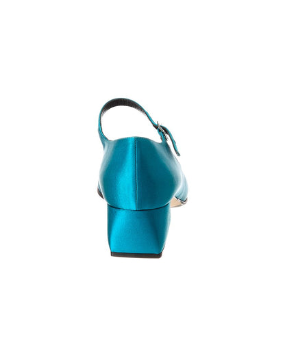 satin pump