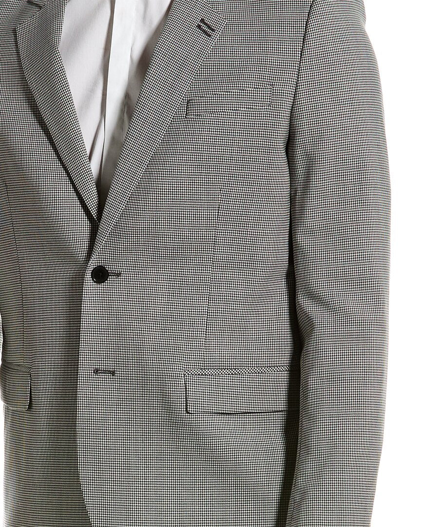 wool-blend suit jacket