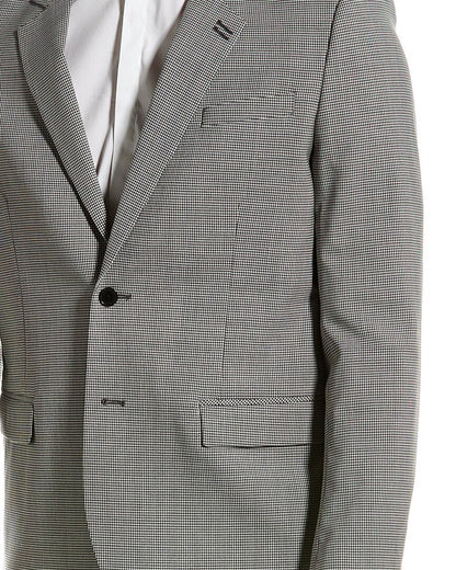 wool-blend suit jacket