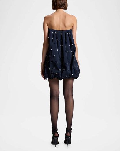 holly dress in navy