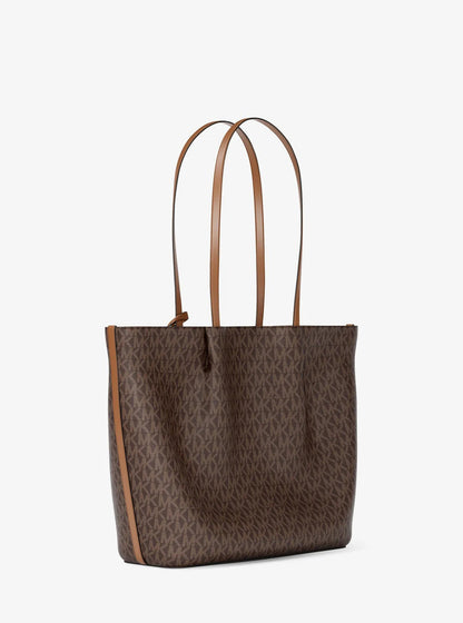 carson large signature logo tote bag