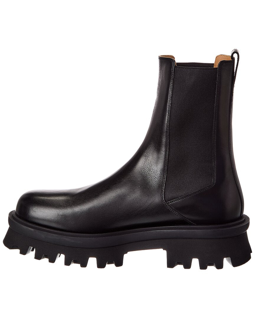 ferragamo flash leather boot