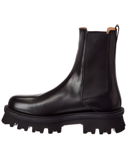 ferragamo flash leather boot