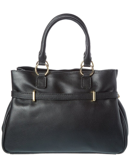 leather shoulder bag