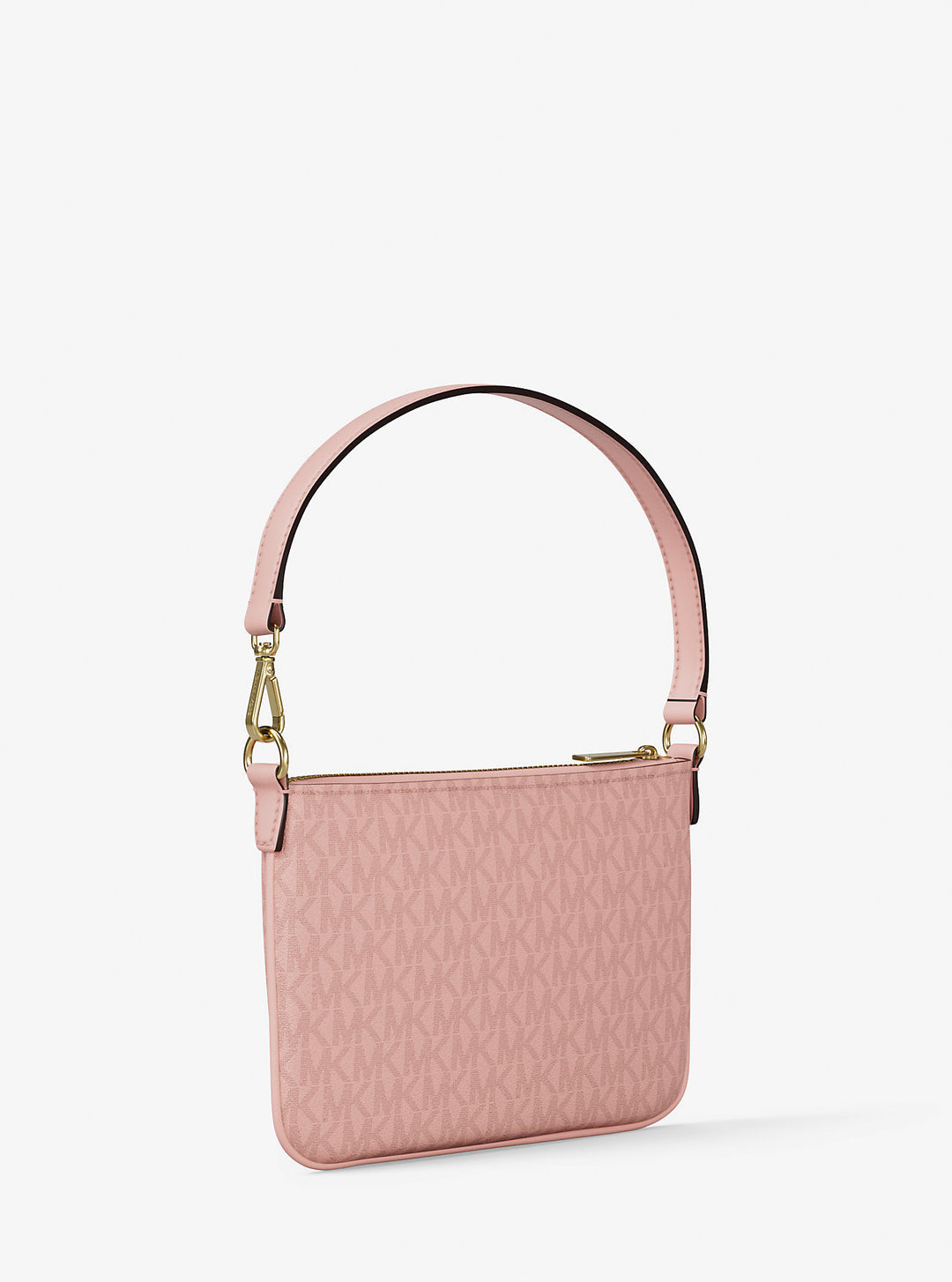 jet set small signature logo convertible wristlet