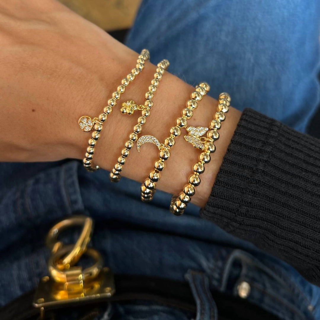 women's hope bracelet in yellow gold