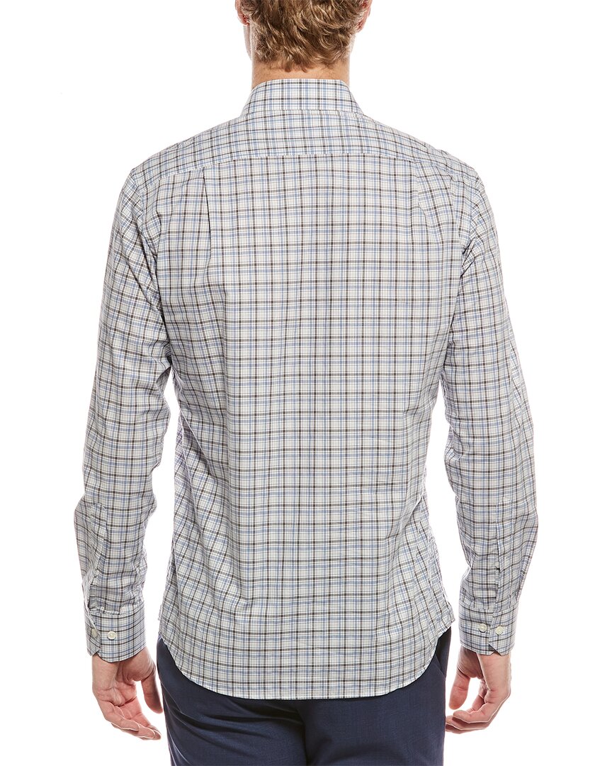 mélange plaid shirt
