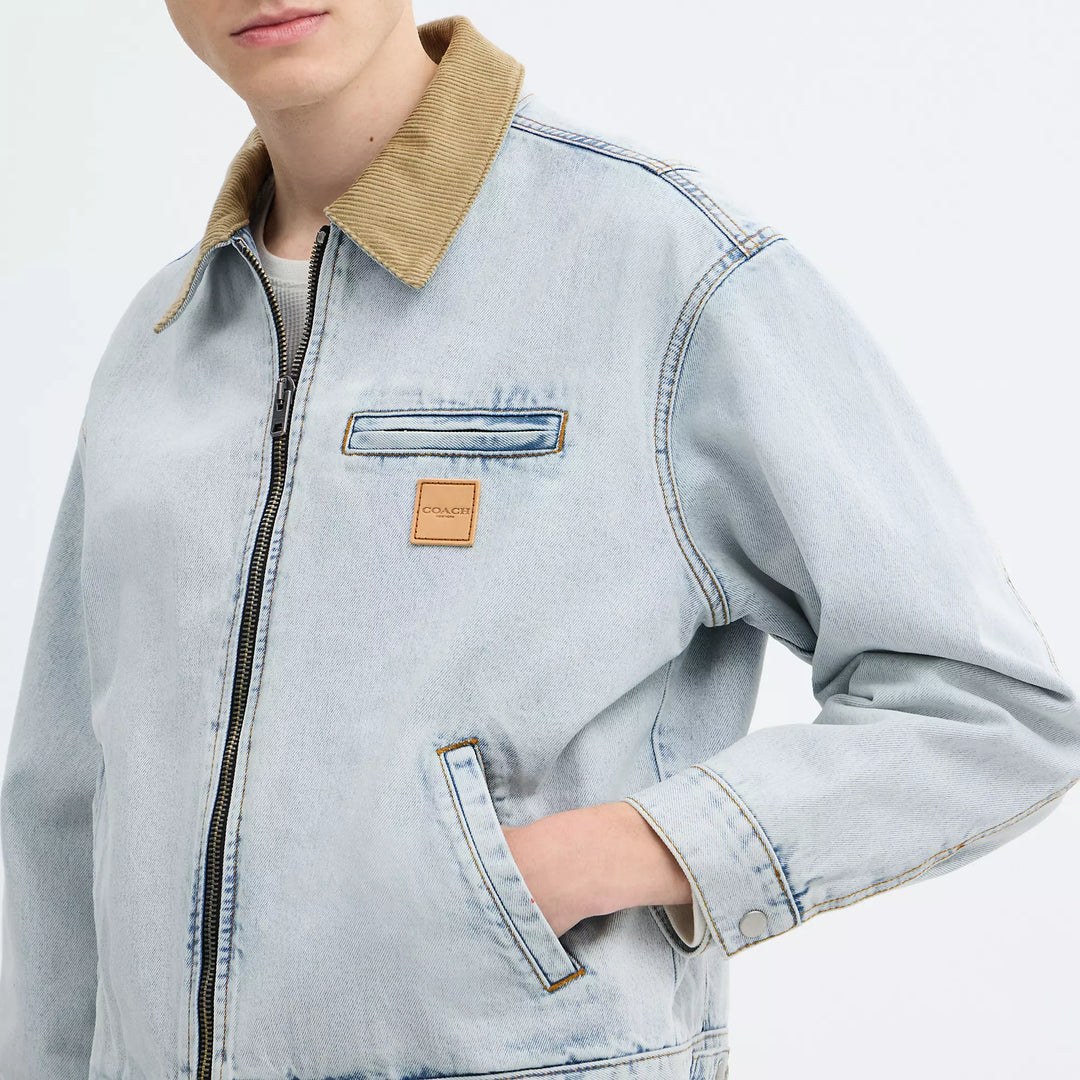 denim work jacket
