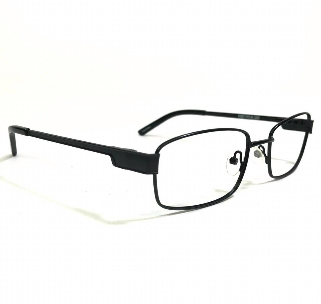 men's rms6005 rectangle eyeglasses in black