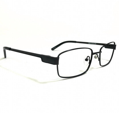 men's rms6005 rectangle eyeglasses in black