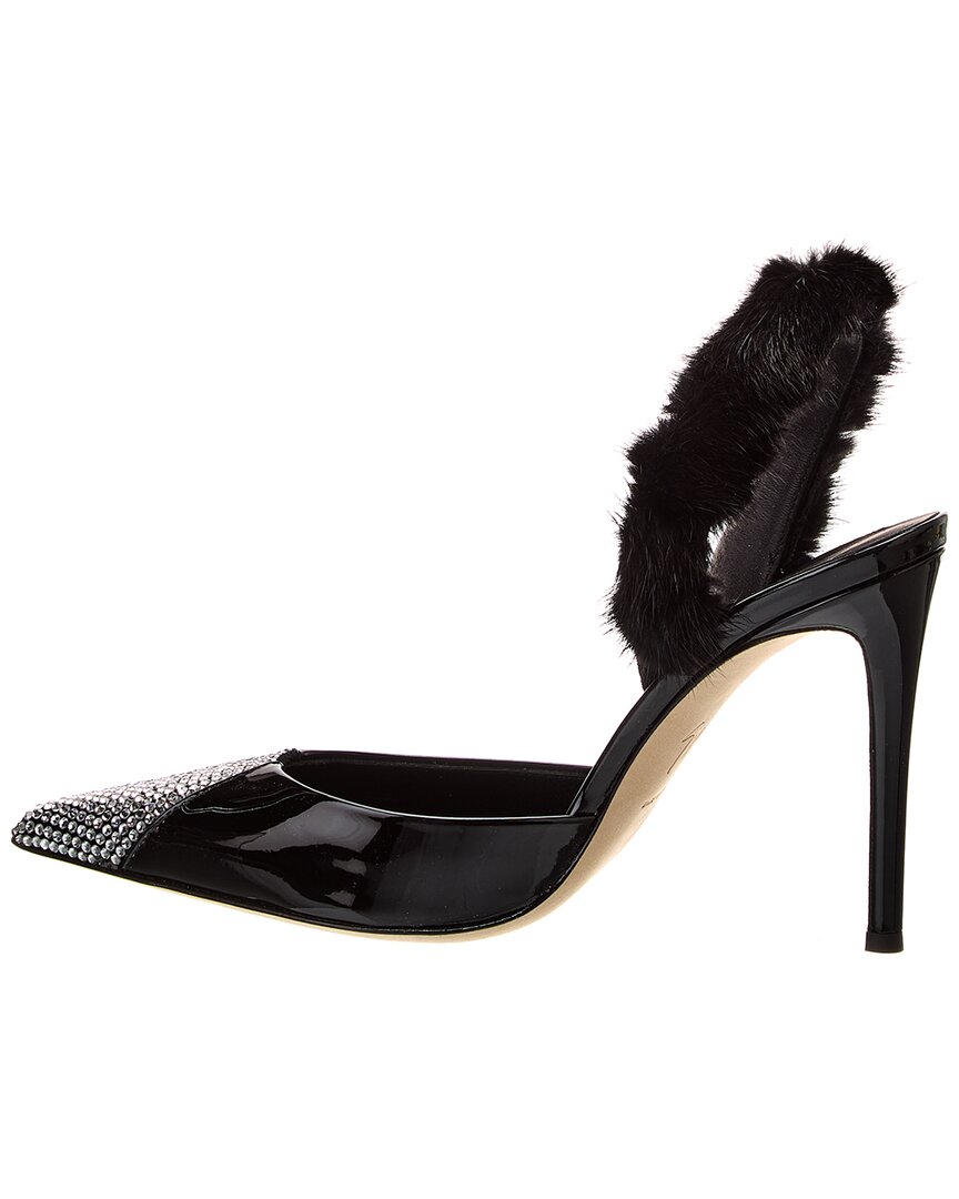 braquel 105 patent slingback pump