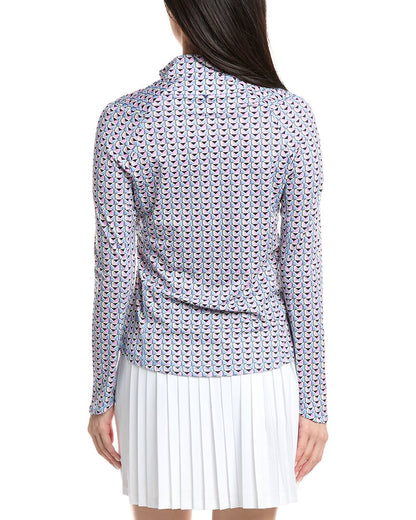 fashion printed sun protection top