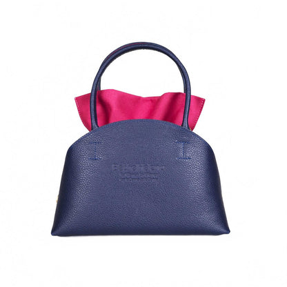 One Size - navy with fuchsia pouch
