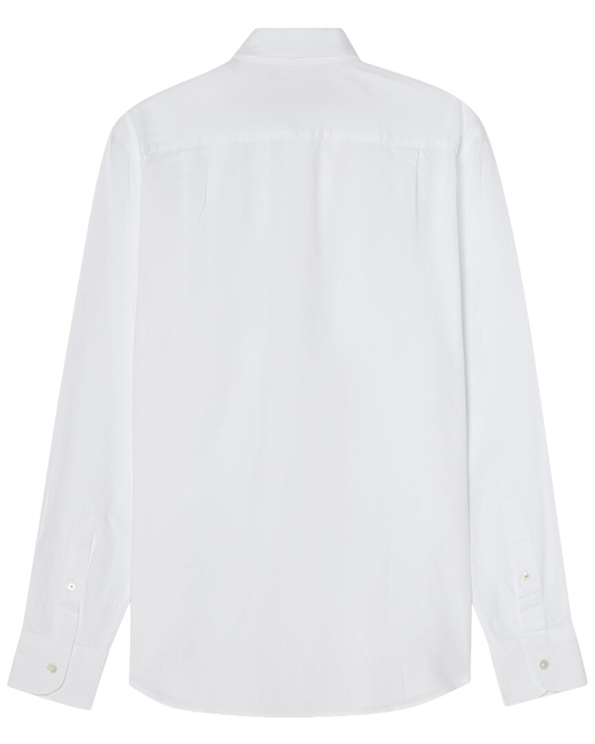 morgan pinpoint oxford shirt