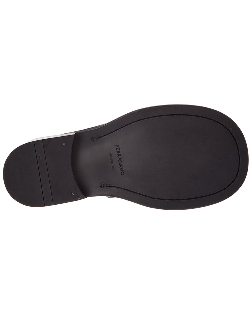 ferragamo fidell leather loafer