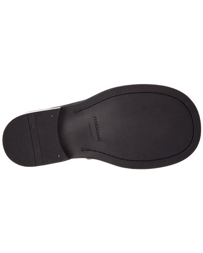ferragamo fidell leather loafer