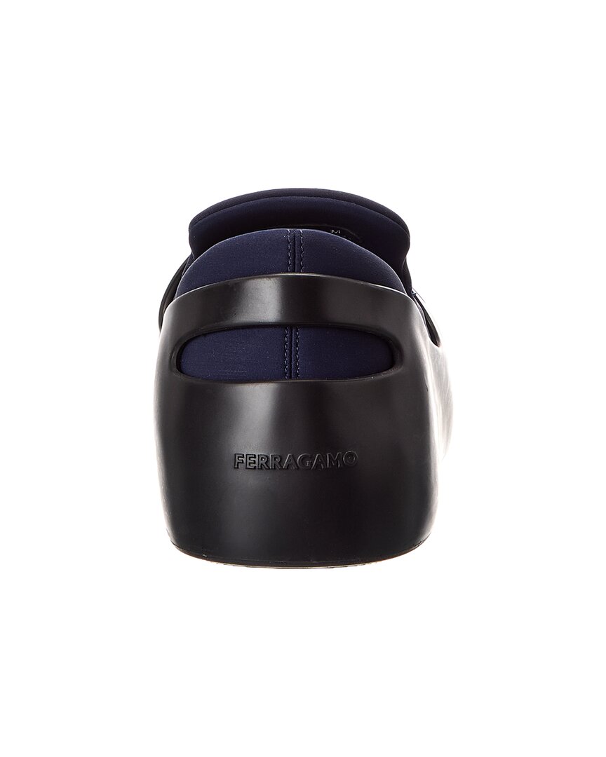 ferragamo lunar rubber slip-on sneaker
