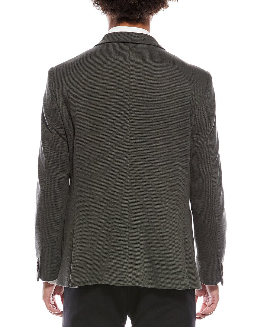 pique knit sportcoat