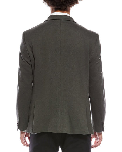 pique knit sportcoat