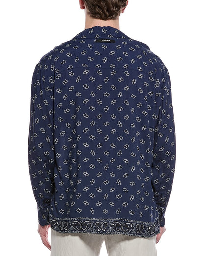 bandana print shirt