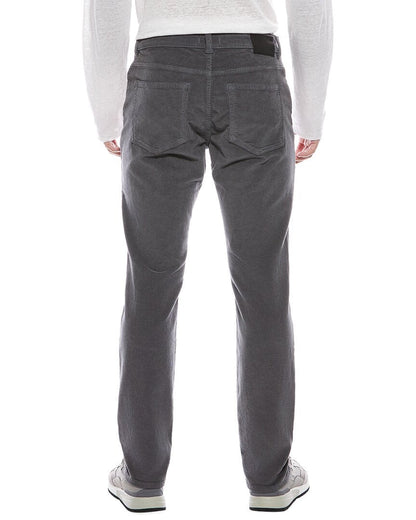 nick corduroy shark grey slim jean