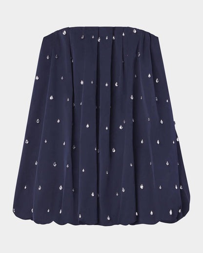 holly dress in navy