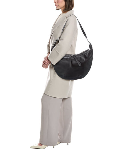 spire leather hobo