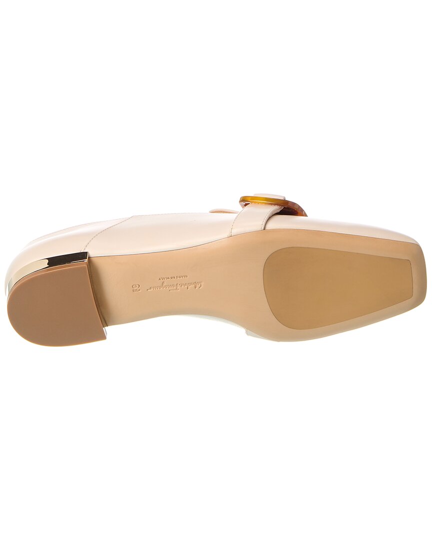 ferragamo wang leather loafer
