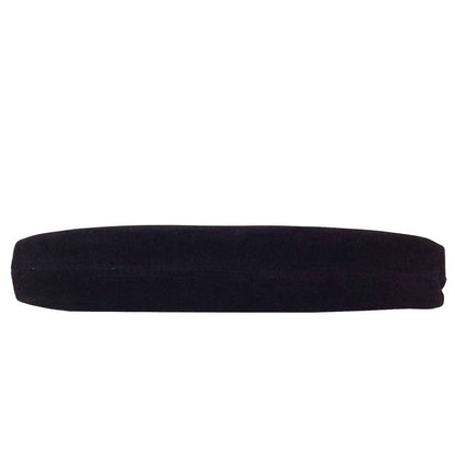 women's celeste top handle faux suede clutch in black