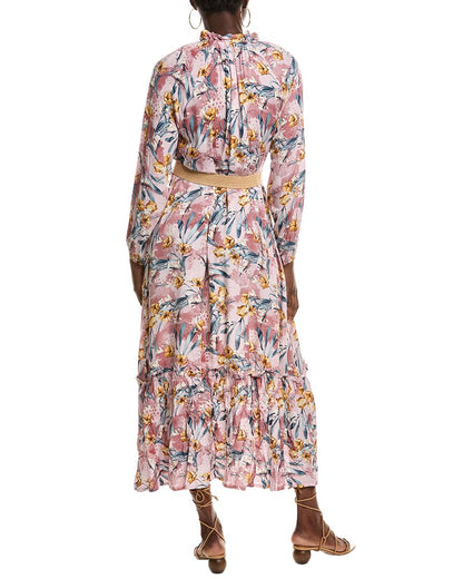 frida boho shirtdress