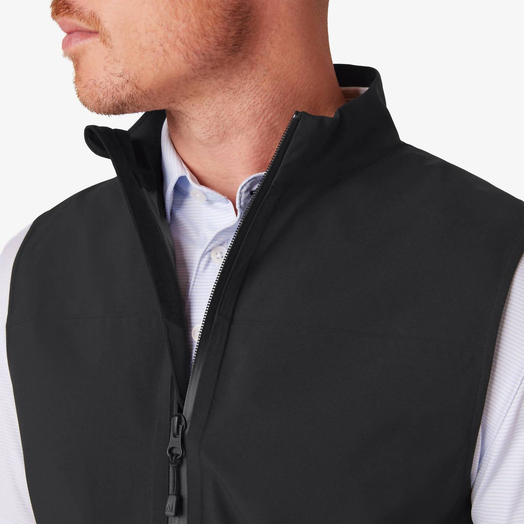 temper vest in black