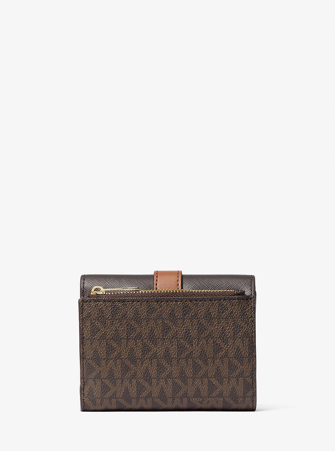 greenwich medium signature logo trifold wallet