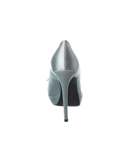 satin pump