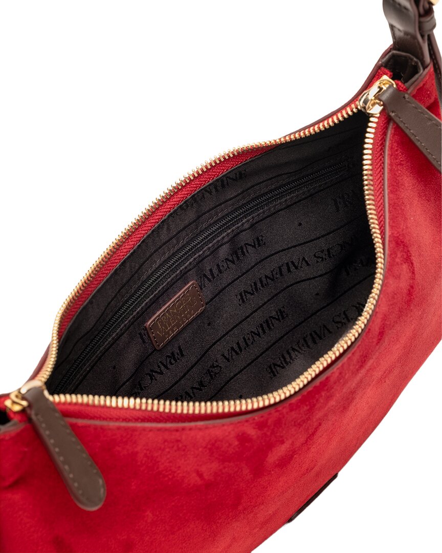 starr suede & leather hobo bag