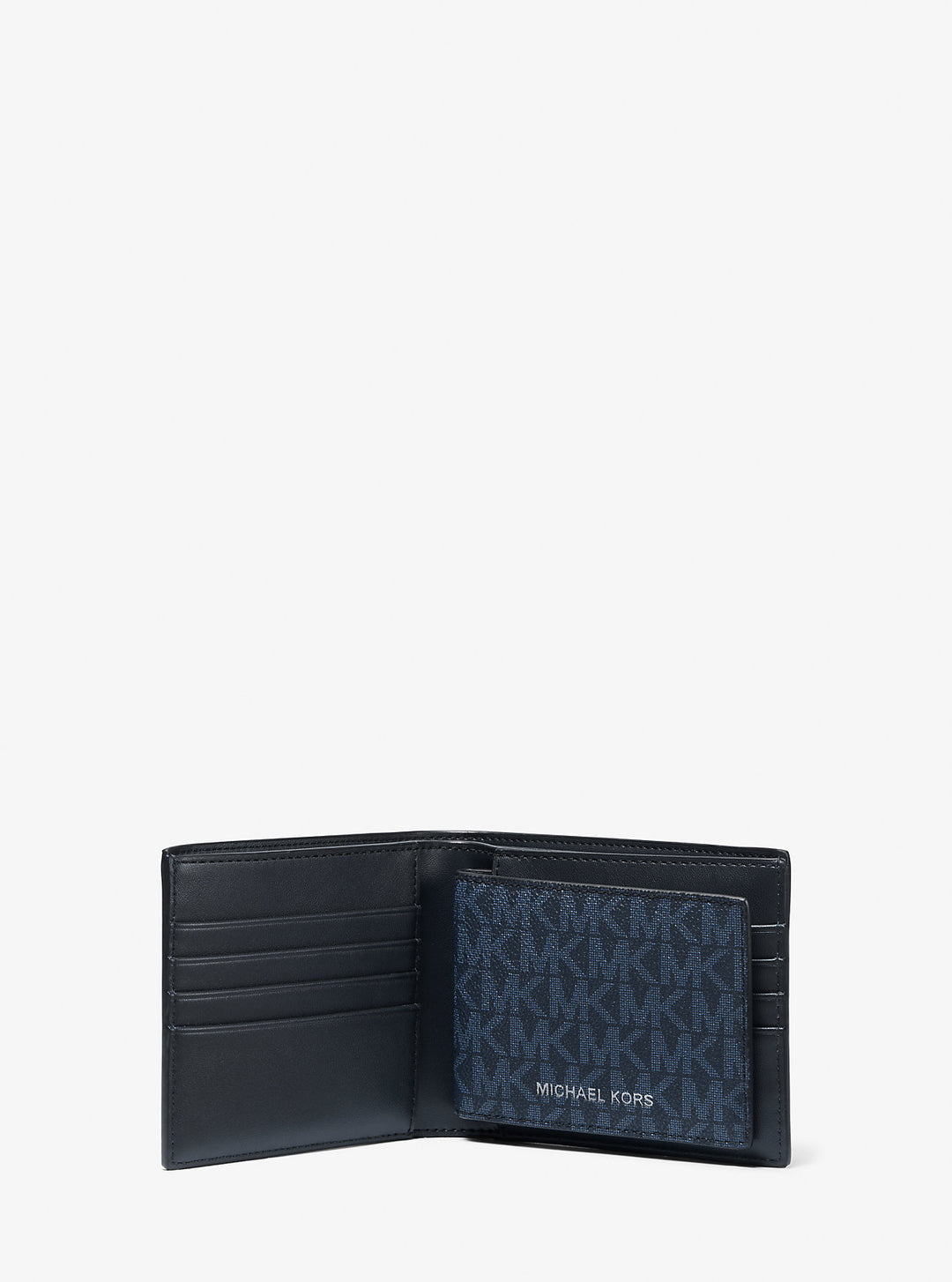 cooper logo billfold wallet with passcase