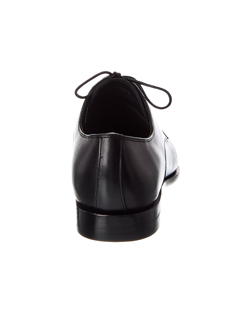 plain toe leather oxford