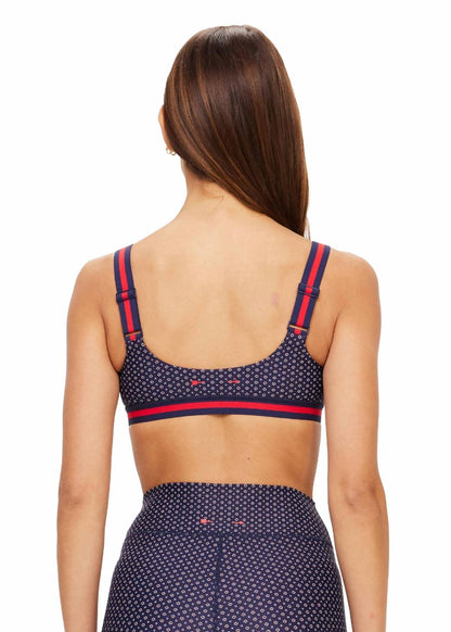 cavallo scoop neck nina bra in abstract