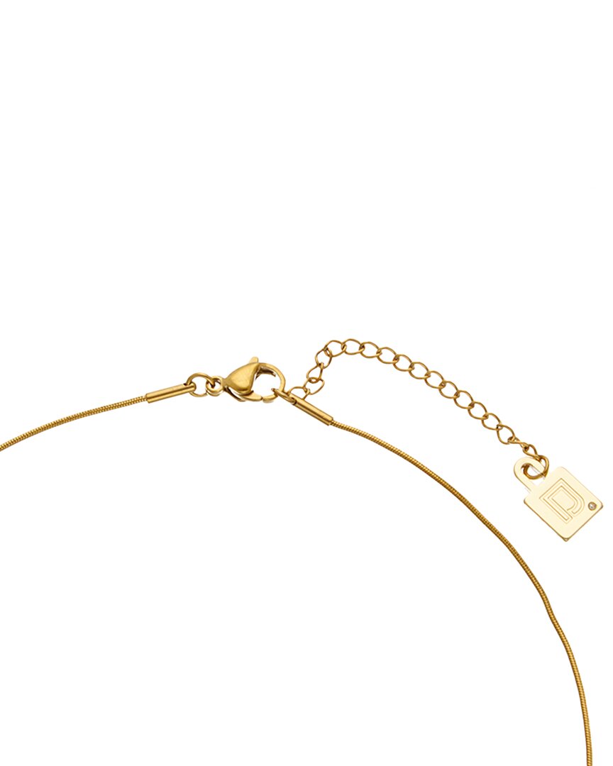 plated necklace & earrings set