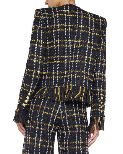 l’agence belmont fringe jacket