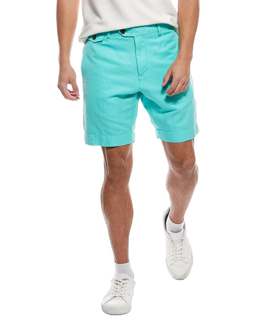 linen-blend short